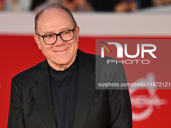 Carlo Verdone attends the ''Berlinguer - The Great Ambition'' (Berlinguer - La grande ambizione) red carpet during the 18th Rome Film Festiv...