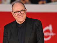 Carlo Verdone attends the ''Berlinguer - The Great Ambition'' (Berlinguer - La grande ambizione) red carpet during the 18th Rome Film Festiv...