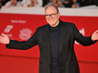 Carlo Verdone attends the ''Berlinguer - The Great Ambition'' (Berlinguer - La grande ambizione) red carpet during the 18th Rome Film Festiv...