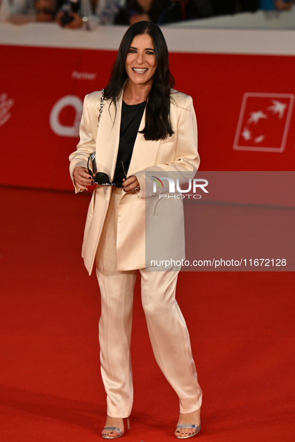 Paola Turci attends the ''Berlinguer - The Great Ambition'' (Berlinguer - La grande ambizione) red carpet during the 18th Rome Film Festival...