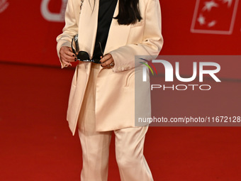 Paola Turci attends the ''Berlinguer - The Great Ambition'' (Berlinguer - La grande ambizione) red carpet during the 18th Rome Film Festival...