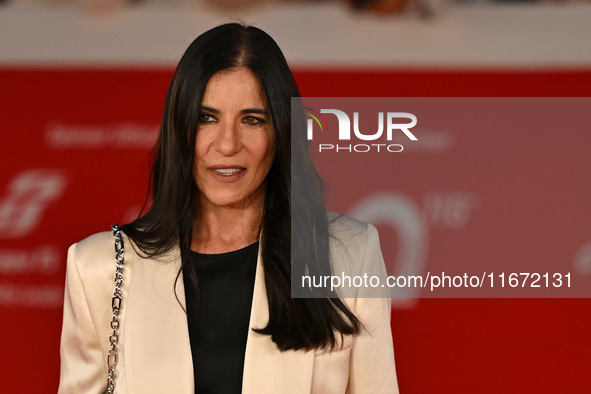 Paola Turci attends the ''Berlinguer - The Great Ambition'' (Berlinguer - La grande ambizione) red carpet during the 18th Rome Film Festival...