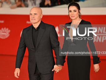 Luca Zingaretti and Luisa Ranieri attend the ''Berlinguer - The Great Ambition'' (Berlinguer - La grande ambizione) red carpet during the 18...