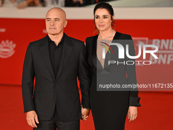 Luca Zingaretti and Luisa Ranieri attend the ''Berlinguer - The Great Ambition'' (Berlinguer - La grande ambizione) red carpet during the 18...