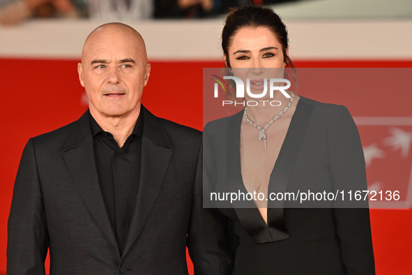 Luca Zingaretti and Luisa Ranieri attend the ''Berlinguer - The Great Ambition'' (Berlinguer - La grande ambizione) red carpet during the 18...