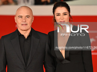 Luca Zingaretti and Luisa Ranieri attend the ''Berlinguer - The Great Ambition'' (Berlinguer - La grande ambizione) red carpet during the 18...