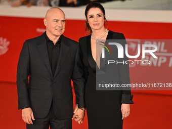 Luca Zingaretti and Luisa Ranieri attend the ''Berlinguer - The Great Ambition'' (Berlinguer - La grande ambizione) red carpet during the 18...