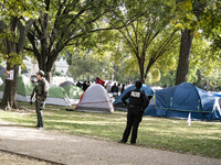 In Washington, DC, on October 14, an Indian tribe from San Francisco rides on horses and makes it to the National Mall, where they have been...