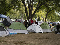 In Washington, DC, on October 14, an Indian tribe from San Francisco rides on horses and makes it to the National Mall, where they have been...