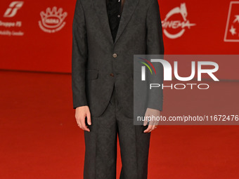 Diodato attends the ''Berlinguer - The Great Ambition'' (Berlinguer - La grande ambizione) red carpet during the 18th Rome Film Festival at...