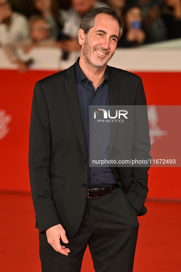 Paolo Calabresi attends the ''Berlinguer - The Great Ambition'' (Berlinguer - La grande ambizione) red carpet during the 18th Rome Film Fest...