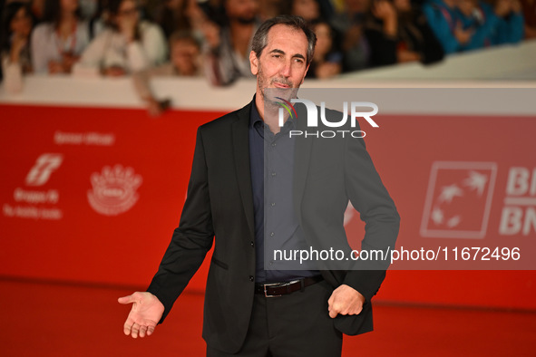 Paolo Calabresi attends the ''Berlinguer - The Great Ambition'' (Berlinguer - La grande ambizione) red carpet during the 18th Rome Film Fest...