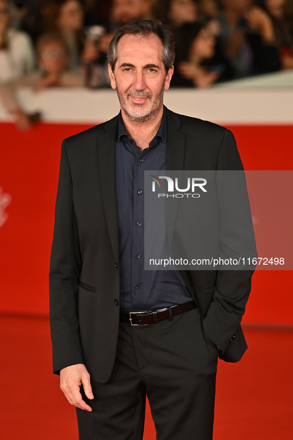 Paolo Calabresi attends the ''Berlinguer - The Great Ambition'' (Berlinguer - La grande ambizione) red carpet during the 18th Rome Film Fest...