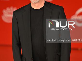 Giorgio Tirabassi attends the ''Berlinguer - The Great Ambition'' (Berlinguer - La grande ambizione) red carpet during the 18th Rome Film Fe...