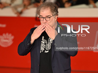 Andrea Pennacchi attends the ''Berlinguer - The Great Ambition'' (Berlinguer - La grande ambizione) red carpet during the 18th Rome Film Fes...