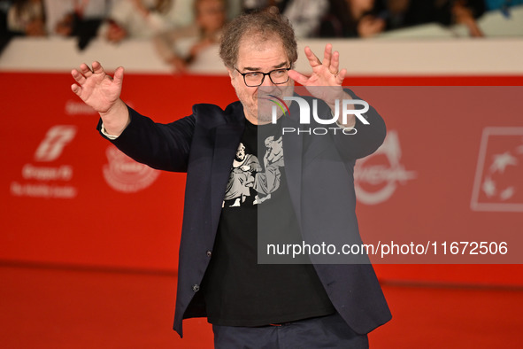 Andrea Pennacchi attends the ''Berlinguer - The Great Ambition'' (Berlinguer - La grande ambizione) red carpet during the 18th Rome Film Fes...