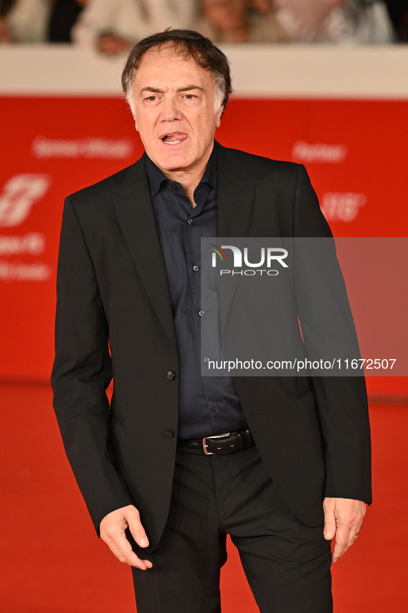 Francesco Acquaroli attends the ''Berlinguer - The Great Ambition'' (Berlinguer - La grande ambizione) red carpet during the 18th Rome Film...