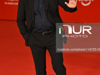 Francesco Acquaroli attends the ''Berlinguer - The Great Ambition'' (Berlinguer - La grande ambizione) red carpet during the 18th Rome Film...