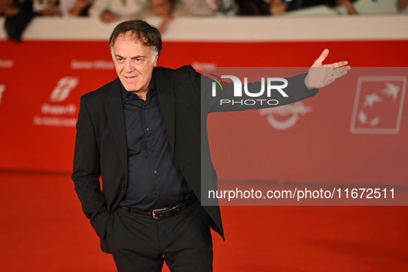 Francesco Acquaroli attends the ''Berlinguer - The Great Ambition'' (Berlinguer - La grande ambizione) red carpet during the 18th Rome Film...