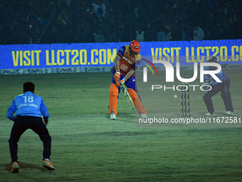 Jesse Ryder of Konark Suryas Odisha bats during the finals of the Legends League Cricket T20 match between Southern Superstars and Konark Su...