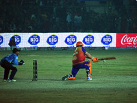 Jesse Ryder of Konark Suryas Odisha bats during the finals of the Legends League Cricket T20 match between Southern Superstars and Konark Su...