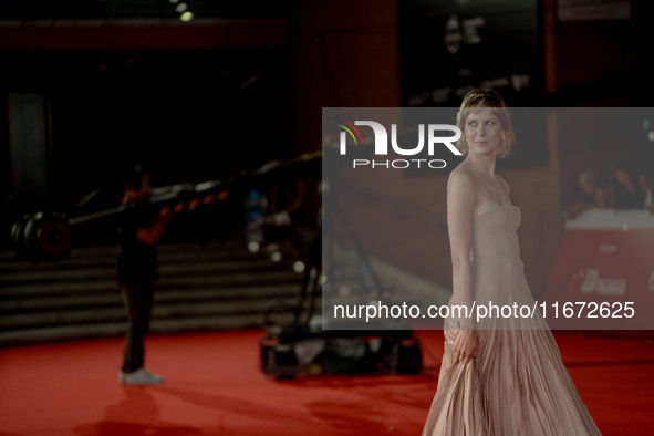 Elena Radonicich attends the ''Berlinguer - The Great Ambition'' (Berlinguer - La grande ambizione) red carpet during the 18th Rome Film Fes...