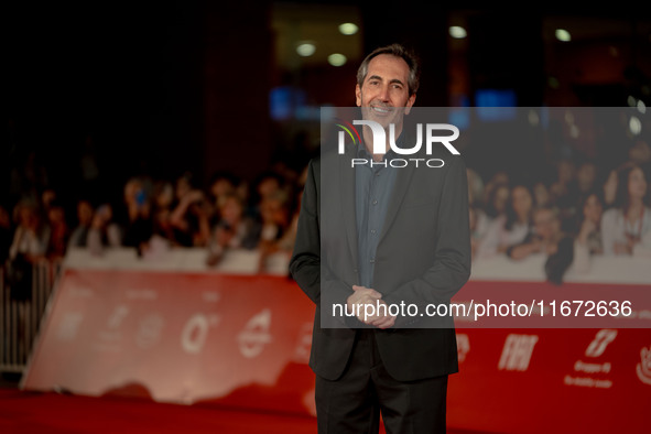 Paolo Calabresi attends the ''Berlinguer - The Great Ambition'' (Berlinguer - La grande ambizione) red carpet during the 18th Rome Film Fest...