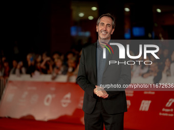 Paolo Calabresi attends the ''Berlinguer - The Great Ambition'' (Berlinguer - La grande ambizione) red carpet during the 18th Rome Film Fest...