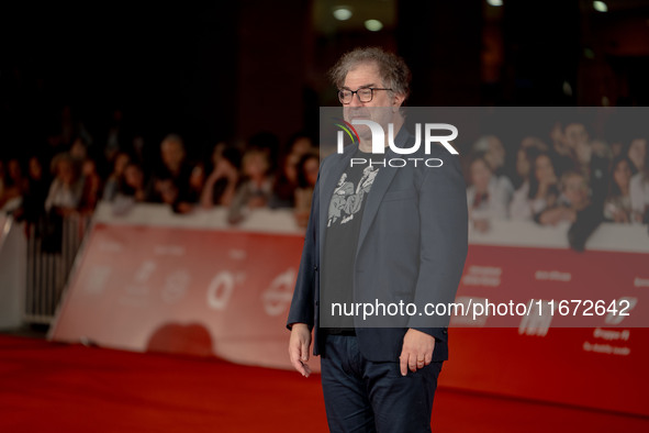 Andrea Pennacchi attends the ''Berlinguer - The Great Ambition'' (Berlinguer - La grande ambizione) red carpet during the 18th Rome Film Fes...