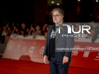 Andrea Pennacchi attends the ''Berlinguer - The Great Ambition'' (Berlinguer - La grande ambizione) red carpet during the 18th Rome Film Fes...