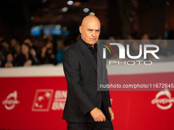 Luca Zingaretti attends the ''Berlinguer - The Great Ambition'' (Berlinguer - La grande ambizione) red carpet during the 18th Rome Film Fest...