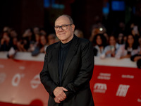 Carlo Verdone attends the ''Berlinguer - The Great Ambition'' red carpet during the 18th Rome Film Festival at Auditorium Parco Della Musica...