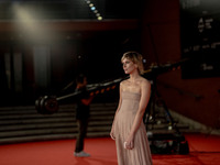 Elena Radonicich attends the ''Berlinguer - The Great Ambition'' (Berlinguer - La grande ambizione) red carpet during the 18th Rome Film Fes...