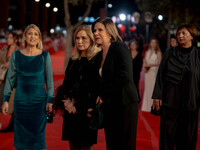 Bianca Berlinguer attends the ''Berlinguer - The Great Ambition'' (Berlinguer - La grande ambizione) red carpet during the 18th Rome Film Fe...