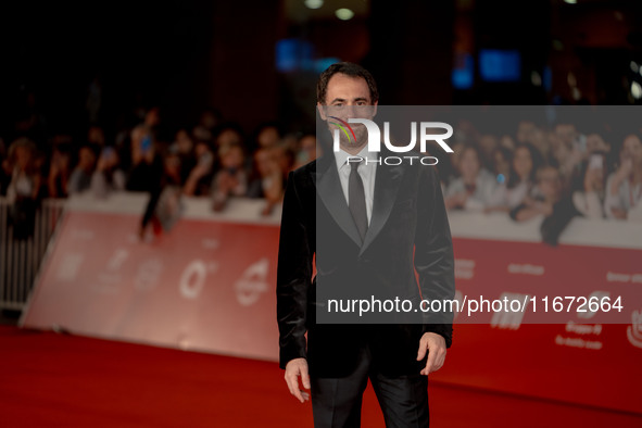 Elio Germano attends the ''Berlinguer - The Great Ambition'' (Berlinguer - La grande ambizione) red carpet during the 18th Rome Film Festiva...