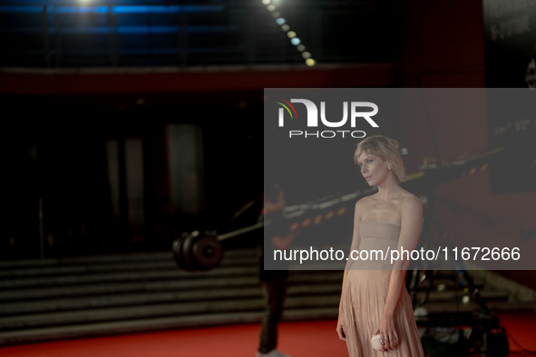 Elena Radonicich attends the ''Berlinguer - The Great Ambition'' (Berlinguer - La grande ambizione) red carpet during the 18th Rome Film Fes...