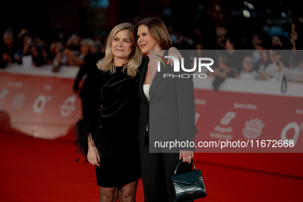 Bianca Berlinguer attends the ''Berlinguer - The Great Ambition'' (Berlinguer - La grande ambizione) red carpet during the 18th Rome Film Fe...