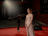 Elena Radonicich attends the ''Berlinguer - The Great Ambition'' (Berlinguer - La grande ambizione) red carpet during the 18th Rome Film Fes...