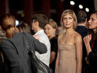 Elena Radonicich attends the ''Berlinguer - The Great Ambition'' (Berlinguer - La grande ambizione) red carpet during the 18th Rome Film Fes...