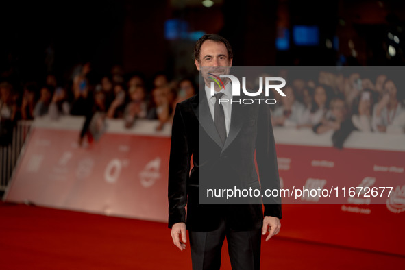 Elio Germano attends the ''Berlinguer - The Great Ambition'' (Berlinguer - La grande ambizione) red carpet during the 18th Rome Film Festiva...