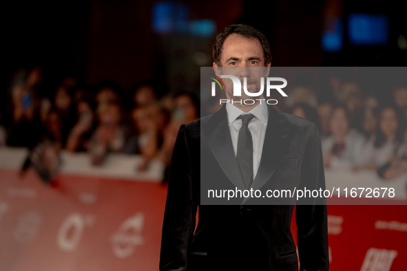 Elio Germano attends the ''Berlinguer - The Great Ambition'' (Berlinguer - La grande ambizione) red carpet during the 18th Rome Film Festiva...