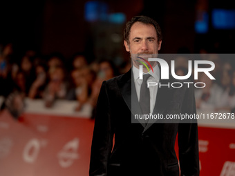 Elio Germano attends the ''Berlinguer - The Great Ambition'' (Berlinguer - La grande ambizione) red carpet during the 18th Rome Film Festiva...