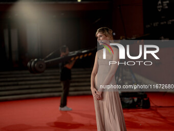 Elena Radonicich attends the ''Berlinguer - The Great Ambition'' (Berlinguer - La grande ambizione) red carpet during the 18th Rome Film Fes...