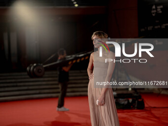 Elena Radonicich attends the ''Berlinguer - The Great Ambition'' (Berlinguer - La grande ambizione) red carpet during the 18th Rome Film Fes...