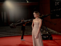 Elena Radonicich attends the ''Berlinguer - The Great Ambition'' (Berlinguer - La grande ambizione) red carpet during the 18th Rome Film Fes...