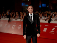 Elio Germano attends the ''Berlinguer - The Great Ambition'' (Berlinguer - La grande ambizione) red carpet during the 18th Rome Film Festiva...