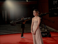 Elena Radonicich attends the ''Berlinguer - The Great Ambition'' (Berlinguer - La grande ambizione) red carpet during the 18th Rome Film Fes...