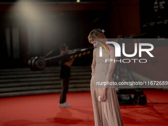 Elena Radonicich attends the ''Berlinguer - The Great Ambition'' (Berlinguer - La grande ambizione) red carpet during the 18th Rome Film Fes...