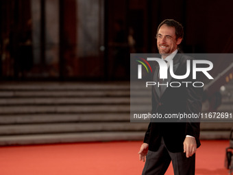 Elio Germano attends the ''Berlinguer - The Great Ambition'' (Berlinguer - La grande ambizione) red carpet during the 18th Rome Film Festiva...