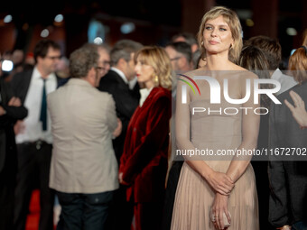 Elena Radonicich attends the ''Berlinguer - The Great Ambition'' (Berlinguer - La grande ambizione) red carpet during the 18th Rome Film Fes...